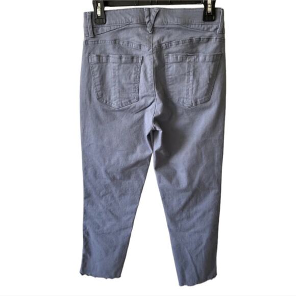 Democracy Absolution‎ High Rise Slim Straight Crop Raw Hem Jeans Plus Size 22W - Picture 2 of 10